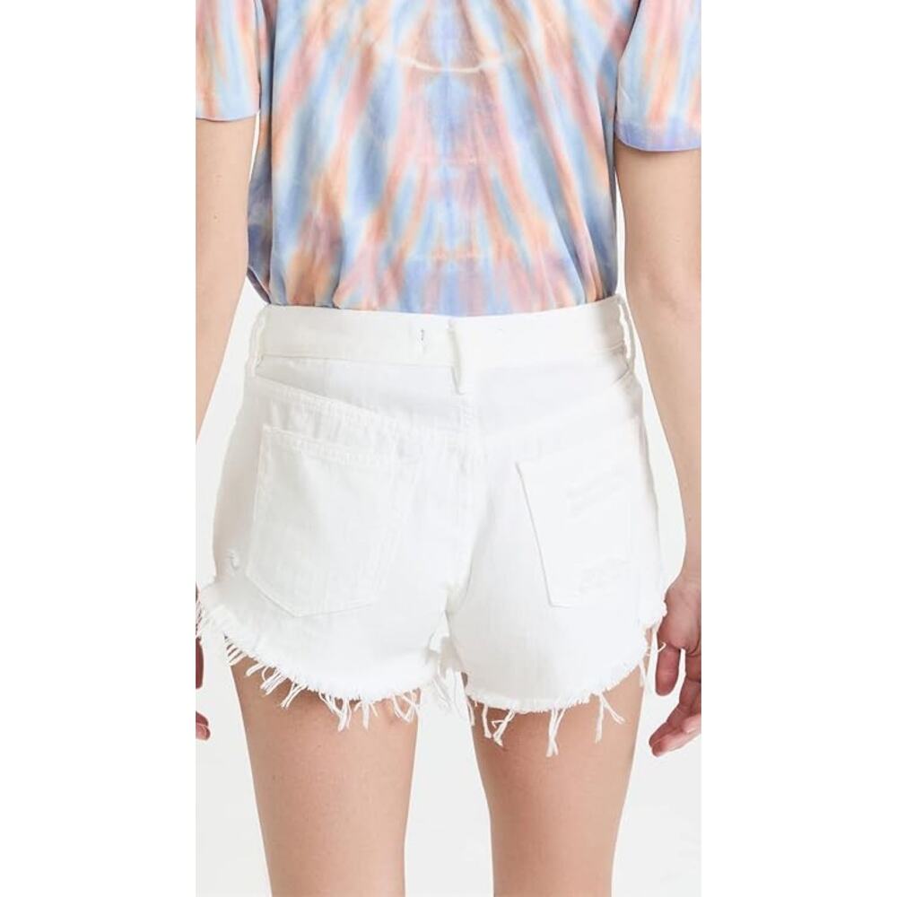 Free People White Shorts Loving Good Vibrations - Picture 3 of 10
